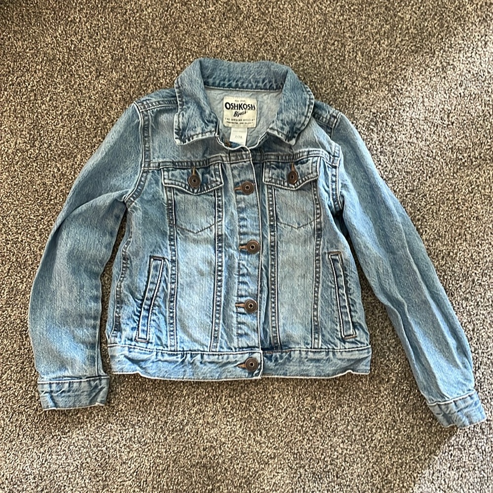 OshKosh B'gosh Denim Jacket, Size 7 Girls’